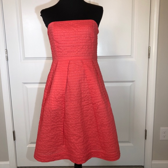 J. Crew Dresses & Skirts - J. Crew Strapless Coral Dress